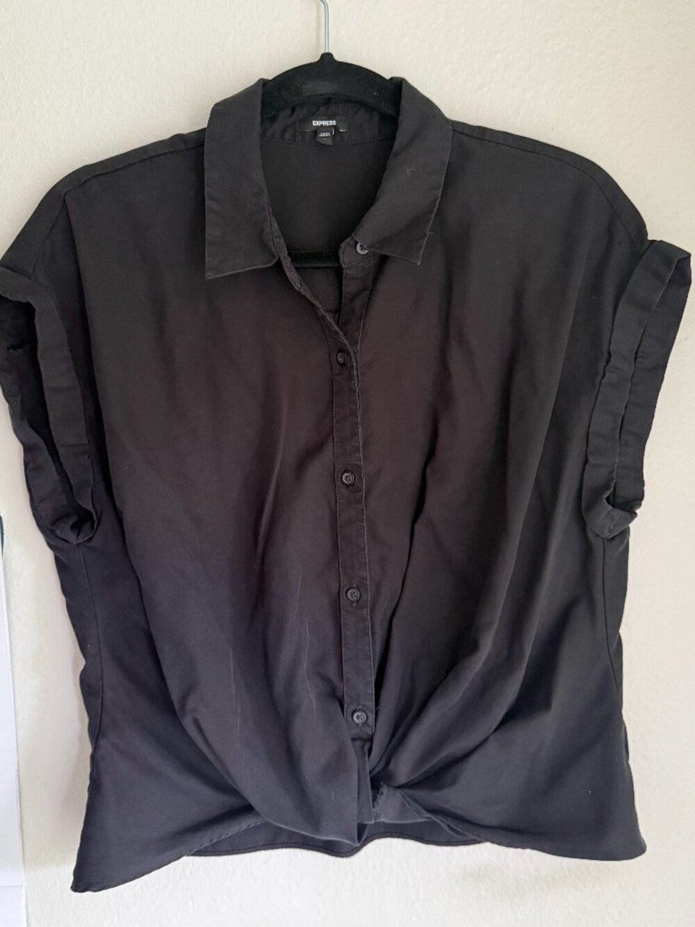 Express Black Women's Top